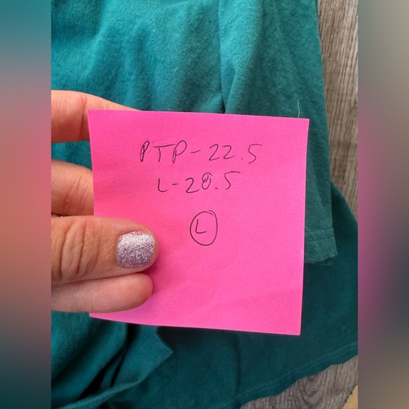 NFL Philadelphia Eagles Birds T-shirt Green Black VTG 07 Size L - Picture 6 of 6